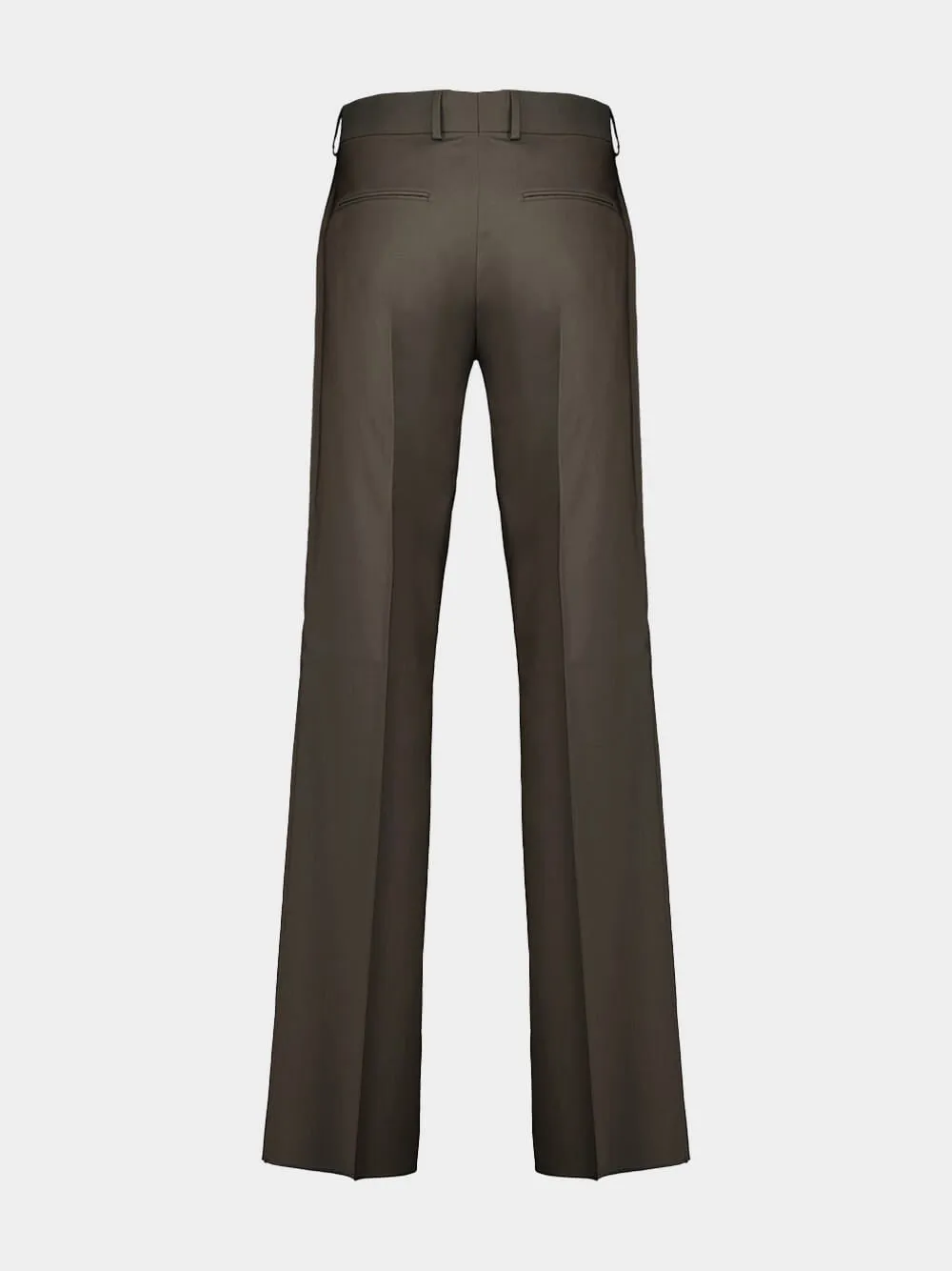 Cypress Green Wool Trousers sold by Fashion Clinic product image thumbnail 2
