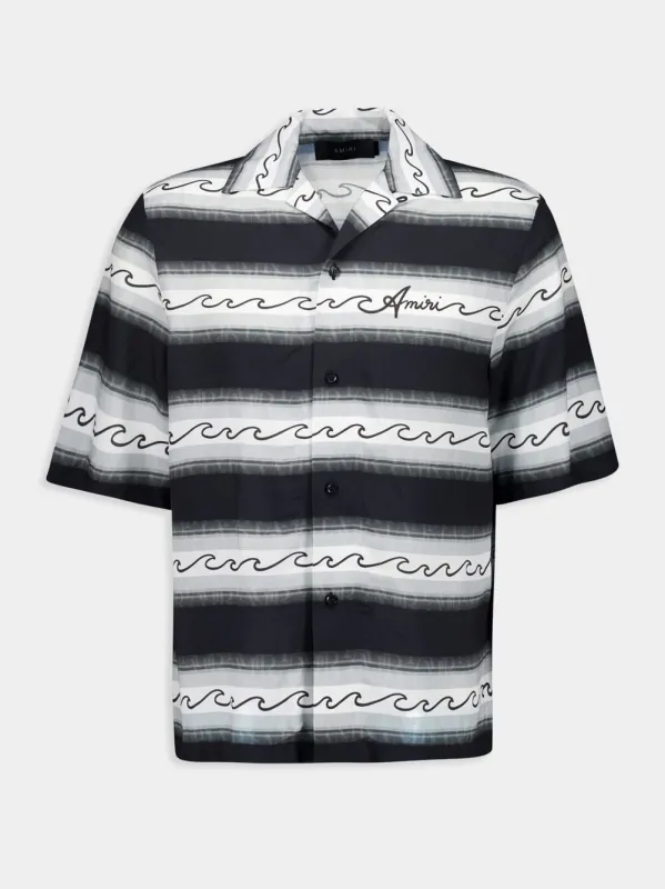 Baja Wave Striped Shirt sold by Fashion Clinic