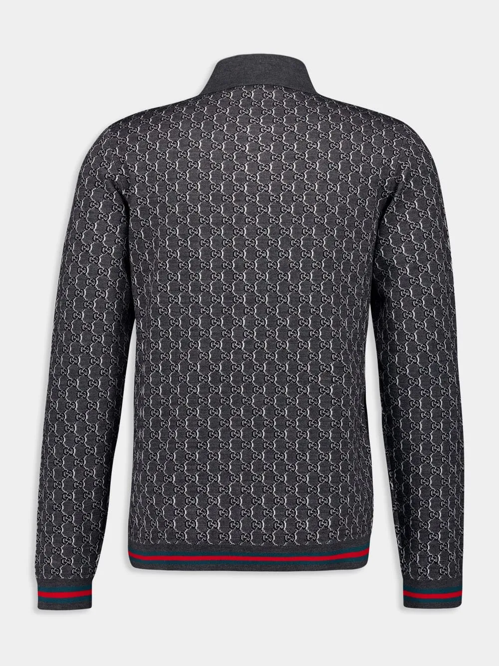 Wool and Silk GG Polo Shirt sold by Fashion Clinic product image thumbnail 2