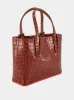 Cabata Mini Alligator-Embossed Tote Bag sold by Fashion Clinic
