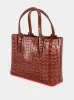 Cabata Mini Alligator-Embossed Tote Bag sold by Fashion Clinic