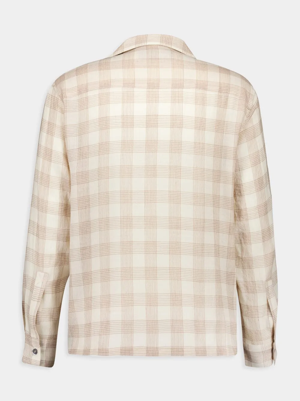 Beige Chitin Shirt sold by Fashion Clinic product image thumbnail 2