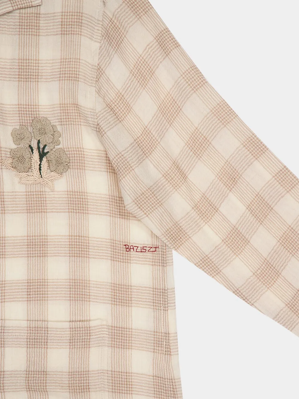 Beige Chitin Shirt sold by Fashion Clinic product image thumbnail 3