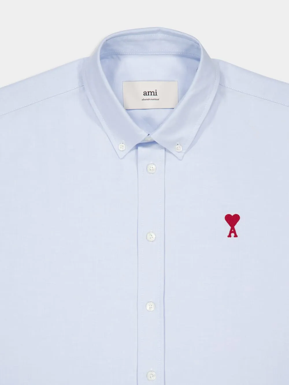 Blue Button-Down Ami de Coeur Shirt sold by Fashion Clinic product image thumbnail 5