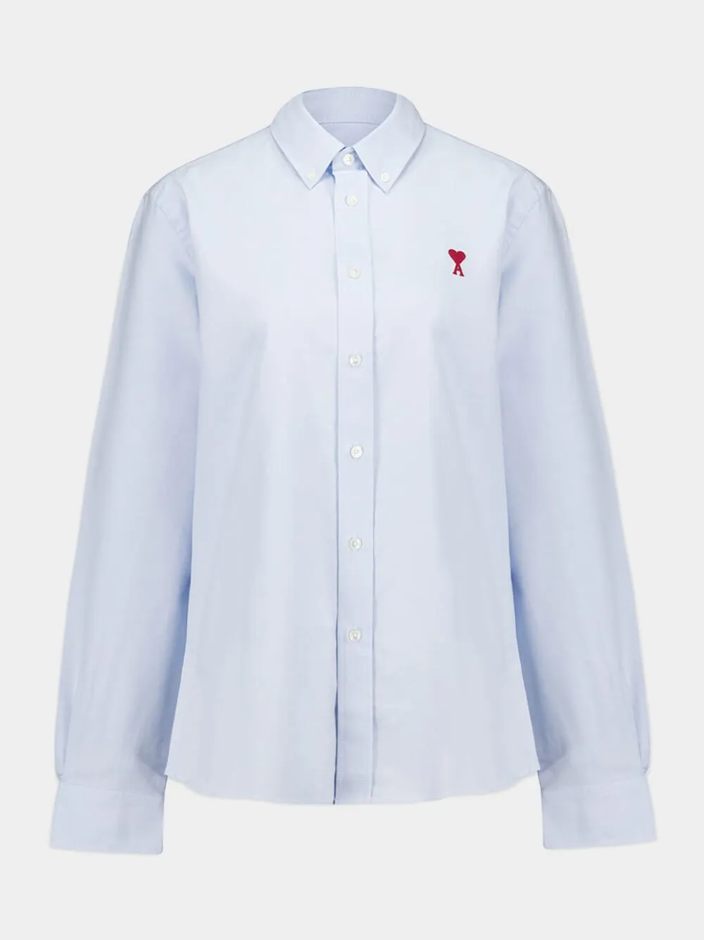 Blue Button-Down Ami de Coeur Shirt sold by Fashion Clinic