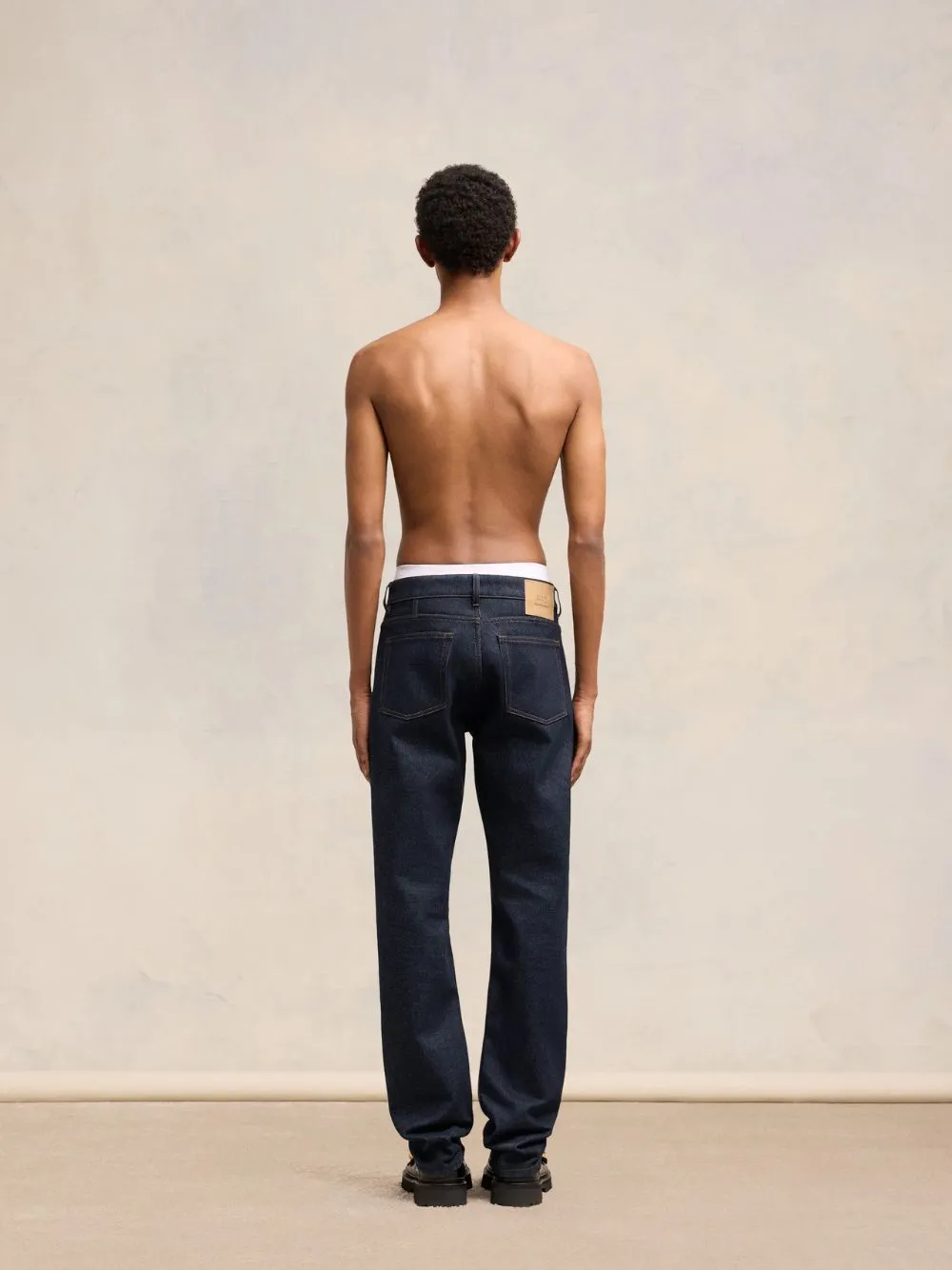 Raw Indigo Classic Fit Jeans sold by Fashion Clinic product image thumbnail 4