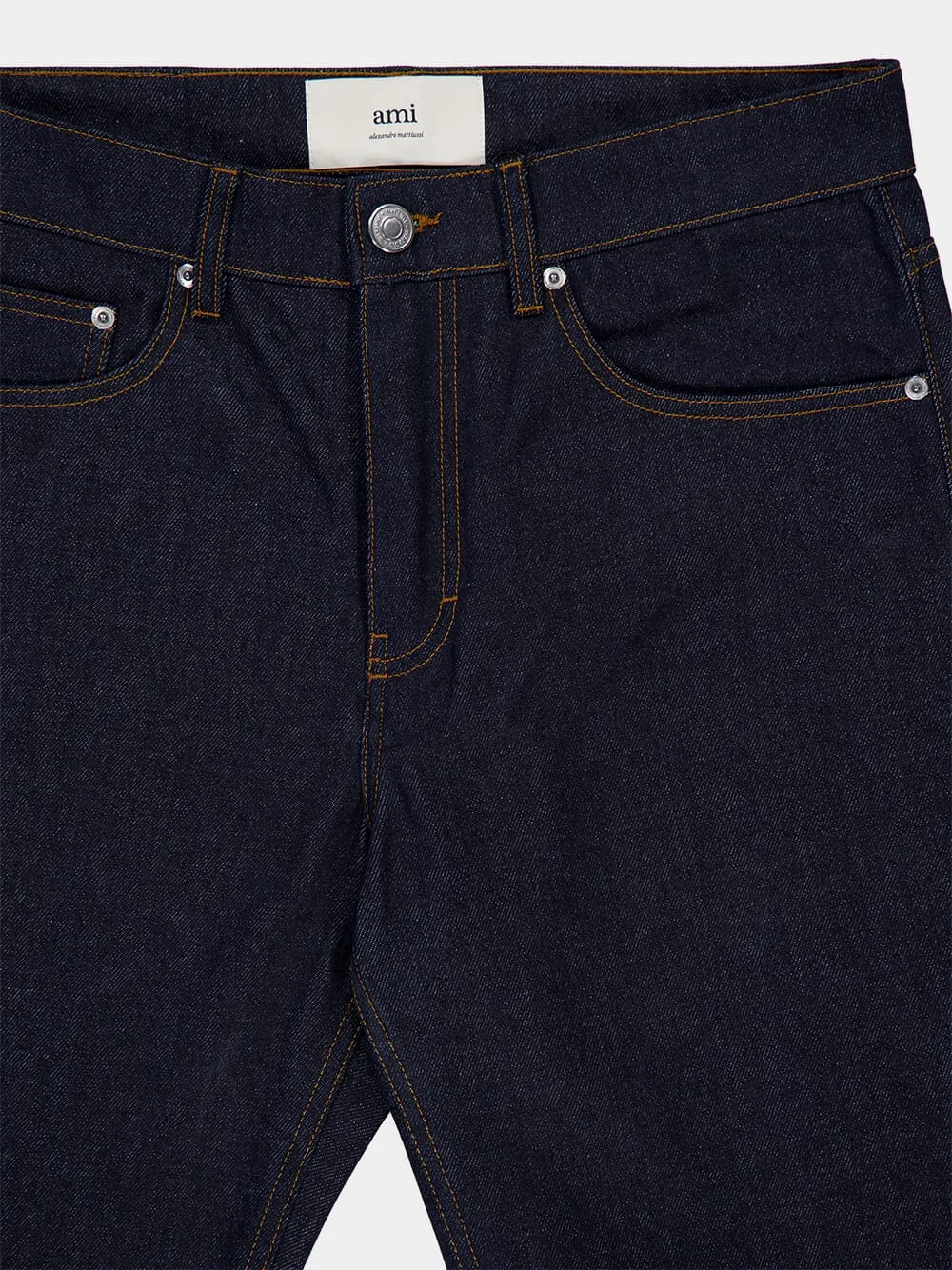 Raw Indigo Classic Fit Jeans sold by Fashion Clinic product image thumbnail 5