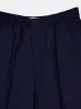 Navy Wool Elasticated Waist Trousers sold by Fashion Clinic