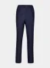 Navy Wool Elasticated Waist Trousers sold by Fashion Clinic
