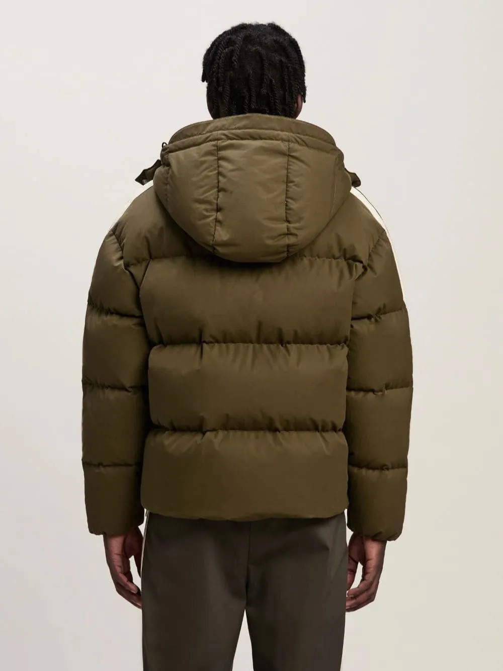 Military Green Monogram Down Jacket sold by Fashion Clinic product image thumbnail 4