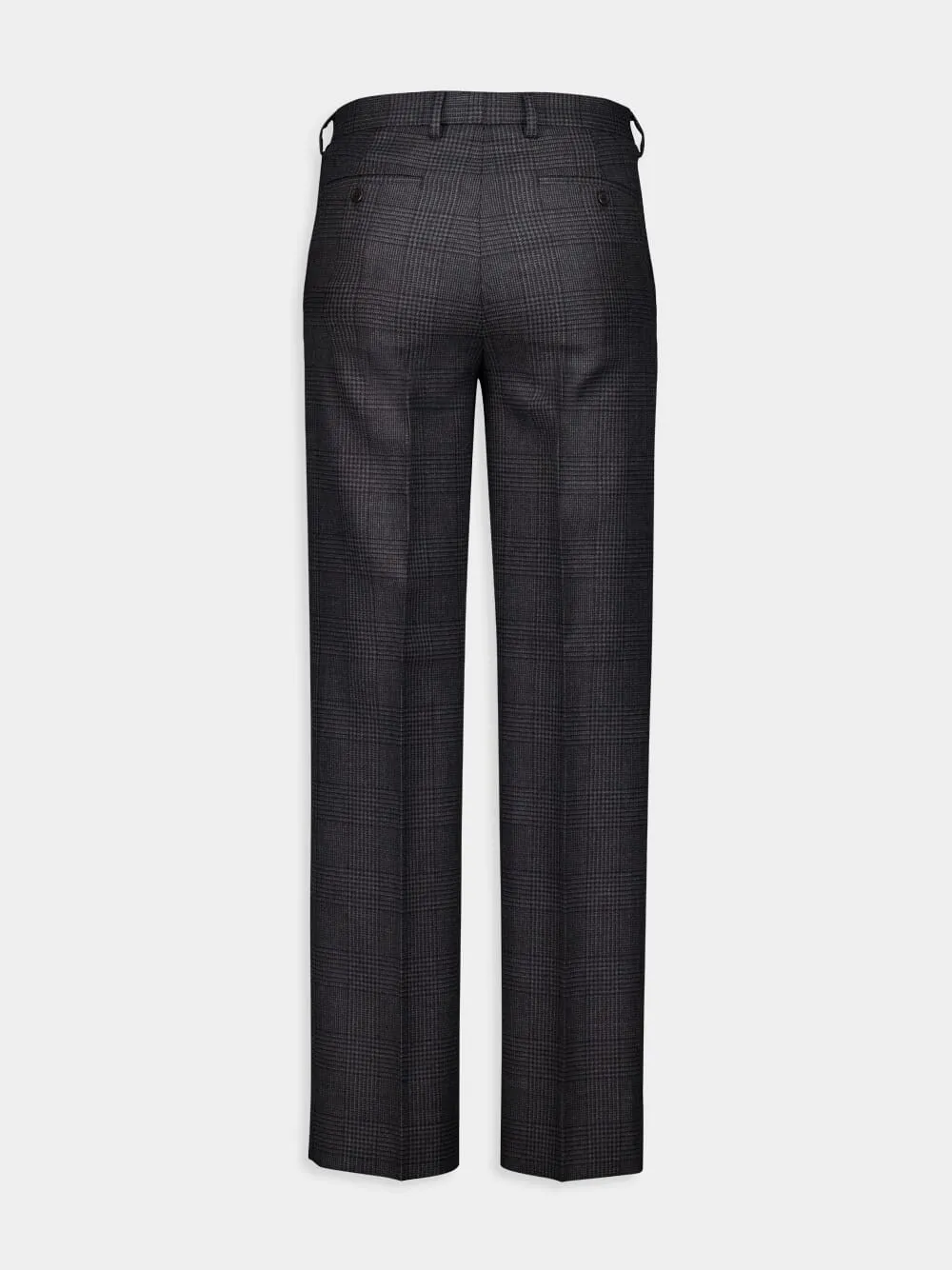 Prince of Wales Check Wool Trousers sold by Fashion Clinic product image thumbnail 2