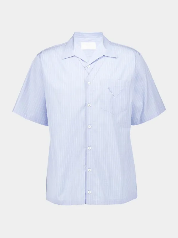 Short-Sleeve Poplin Shirt sold by Fashion Clinic
