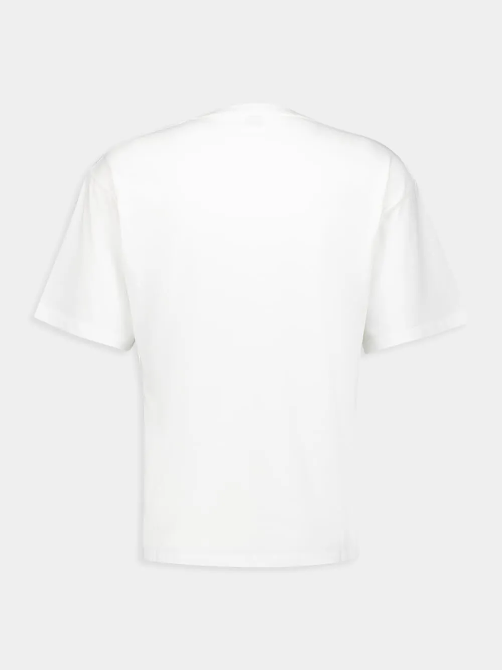 Ivory Saint Laurent Crewneck T-Shirt sold by Fashion Clinic product image thumbnail 2