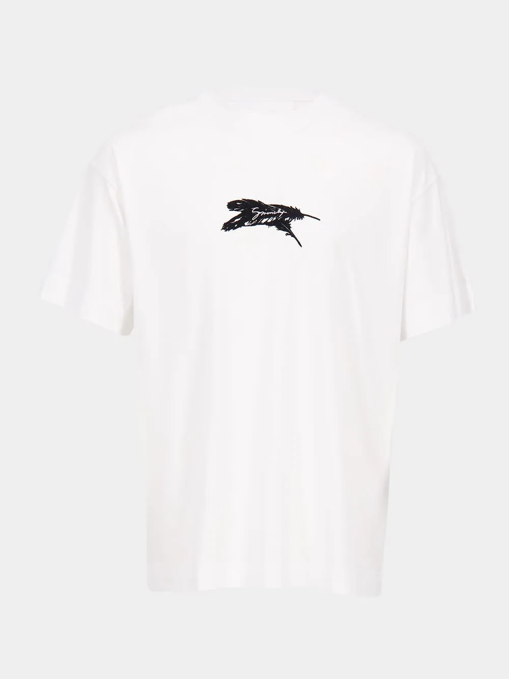 White Cotton T-Shirt sold by Fashion Clinic