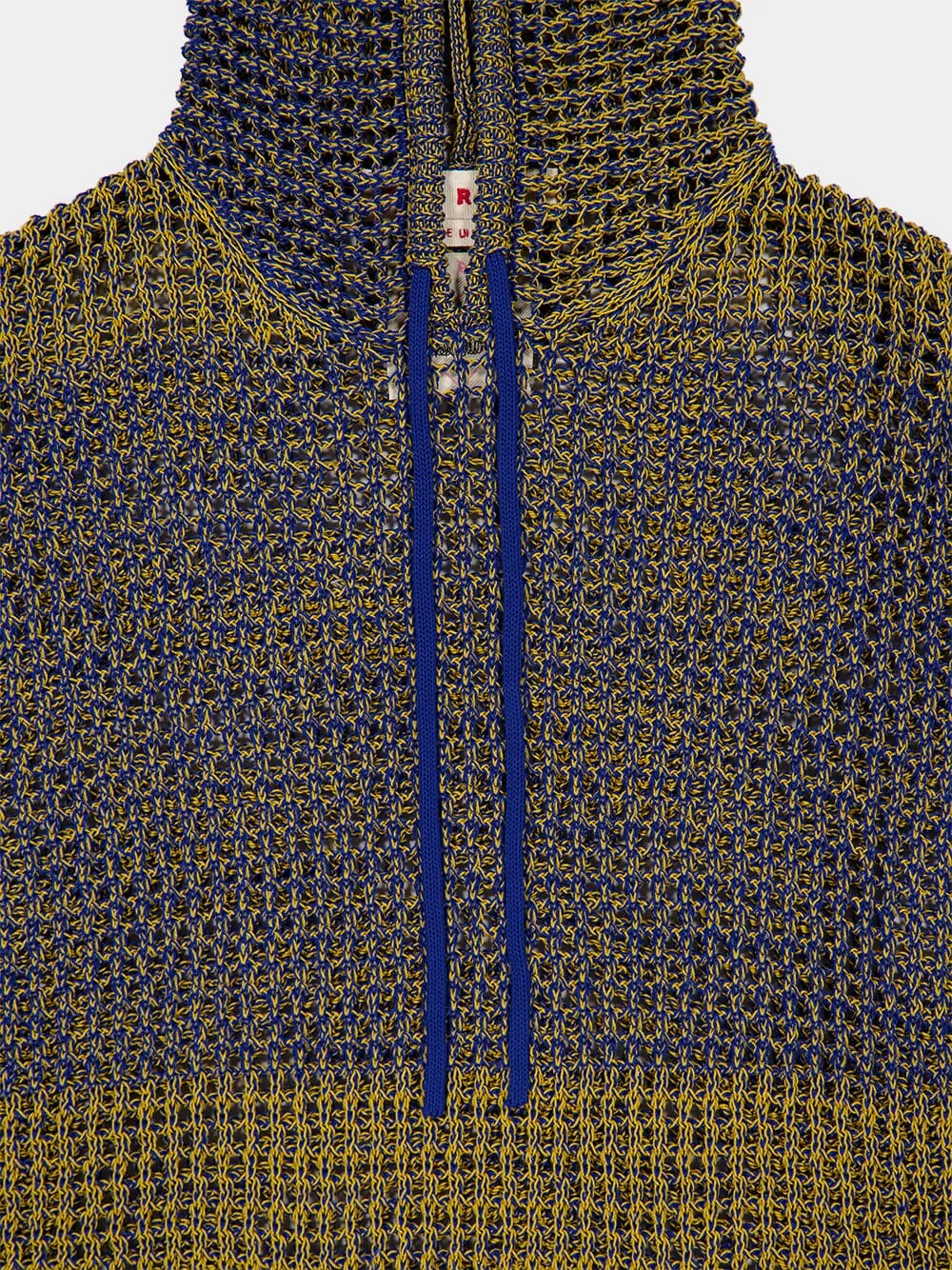 Two-Tone Striped Hooded Sweatshirt sold by Fashion Clinic product image thumbnail 3