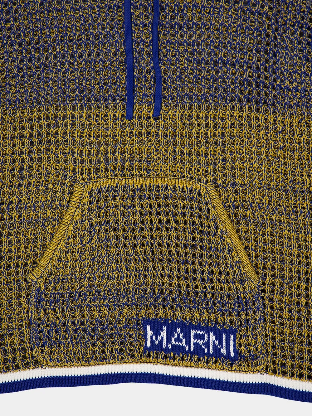 Two-Tone Striped Hooded Sweatshirt sold by Fashion Clinic product image thumbnail 4