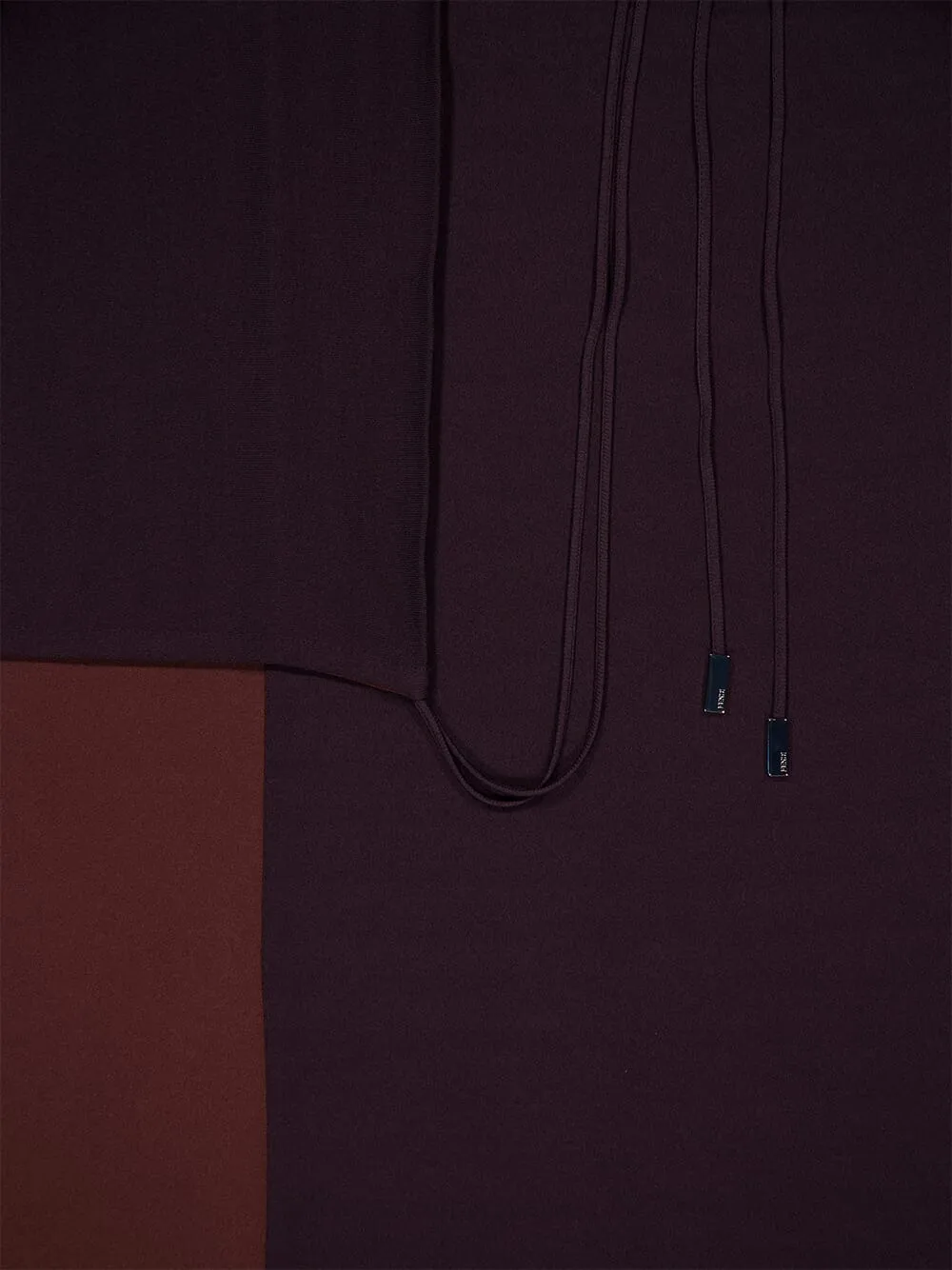 Dark Purple Draped Jersey Dress sold by Fashion Clinic product image thumbnail 5