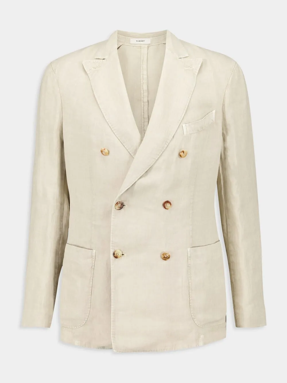 Beige Linen Suit sold by Fashion Clinic