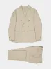 Beige Linen Suit sold by Fashion Clinic