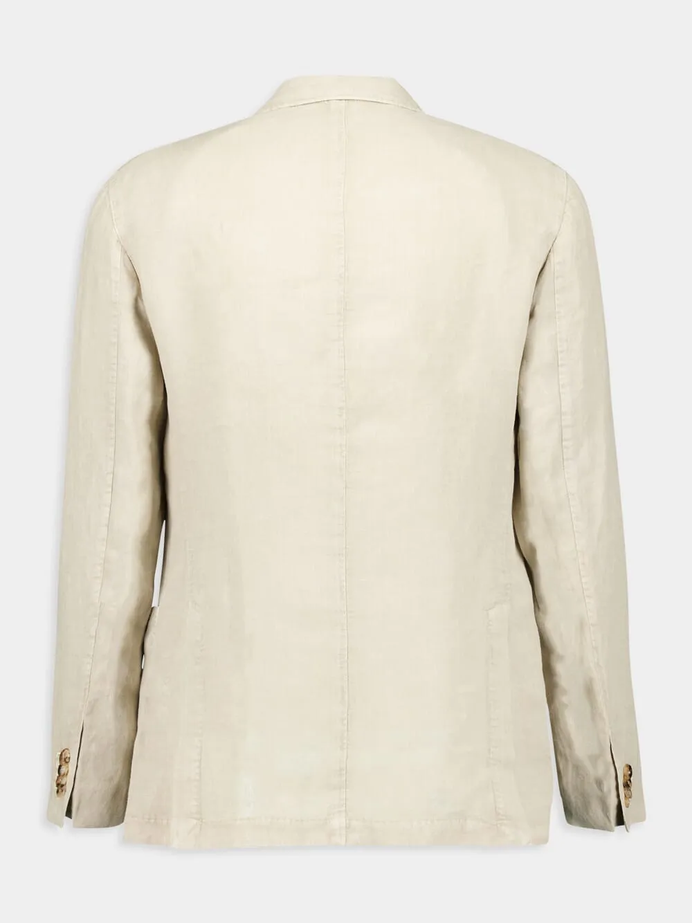 Beige Linen Suit sold by Fashion Clinic product image thumbnail 2