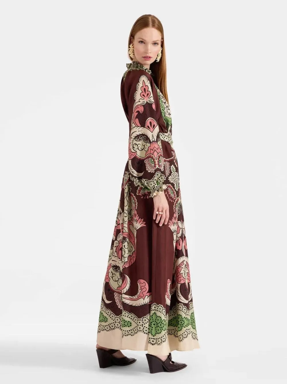 Portal Placée Brown Cerere Dress sold by Fashion Clinic product image thumbnail 4
