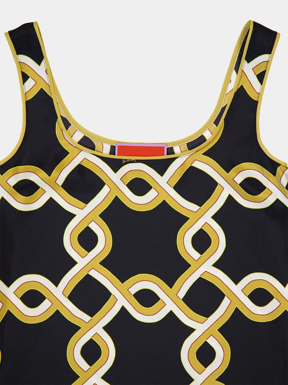 Tackle Black Twirl Top sold by Fashion Clinic product image thumbnail 4