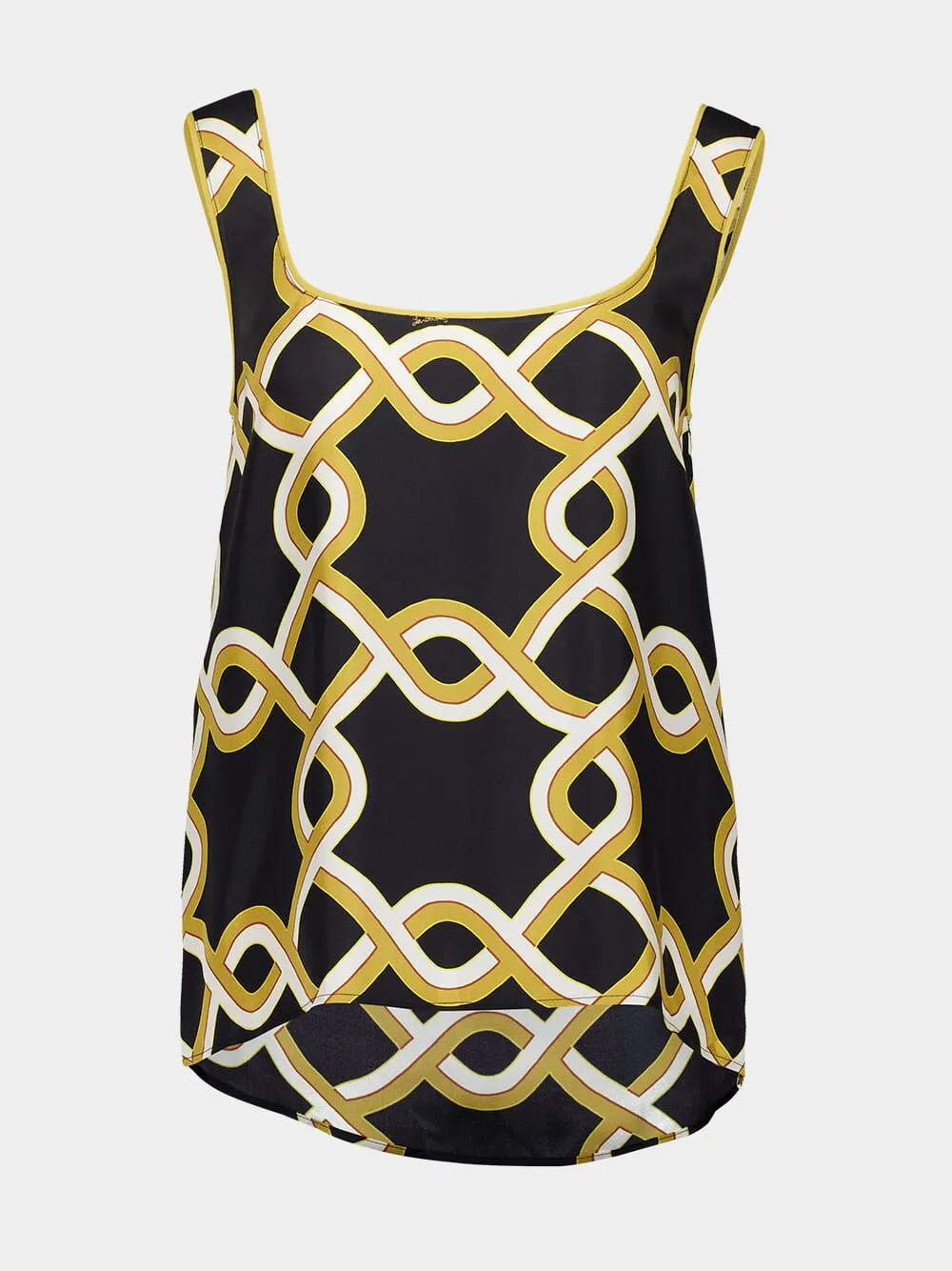 Tackle Black Twirl Top sold by Fashion Clinic