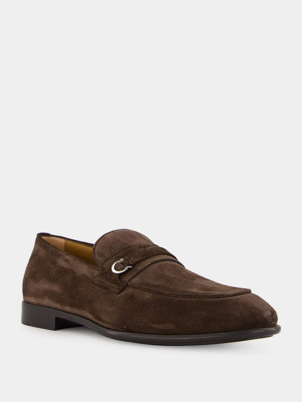 Suede Moccasin with Gancini ornament sold by Fashion Clinic product image thumbnail 2