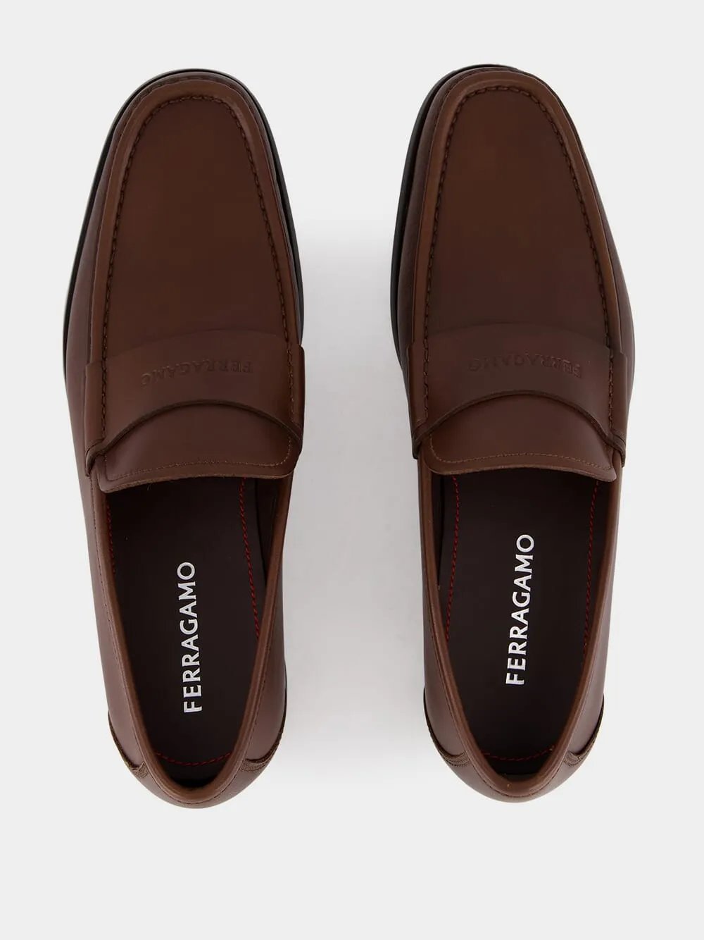 Cocoa Leather Moccasins sold by Fashion Clinic product image thumbnail 4