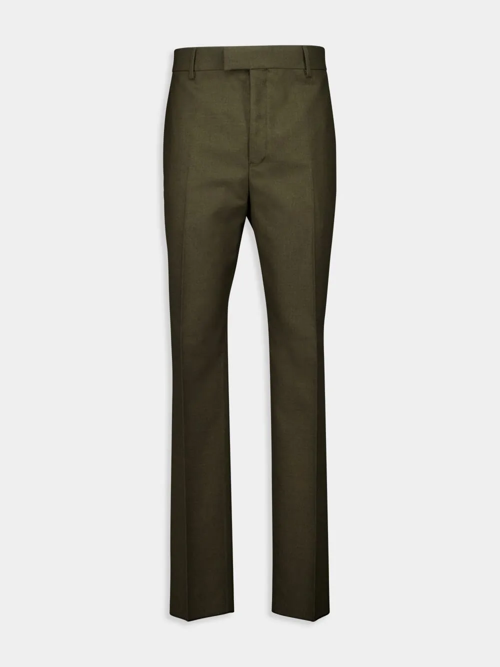 Virgin Wool Tailored Trousers sold by Fashion Clinic