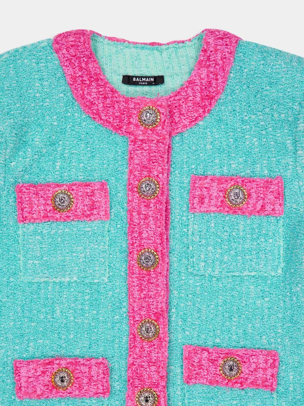 Buttoned Knit Jacket sold by Fashion Clinic product image thumbnail 3