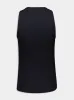Black Tank Top with Waist Piercing Detail sold by Fashion Clinic