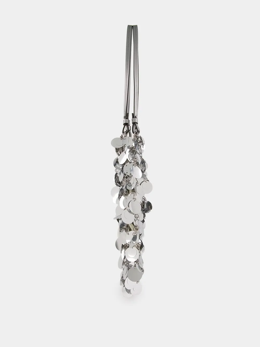 Large Silver Sparkle Disc Bag sold by Fashion Clinic product image thumbnail 5