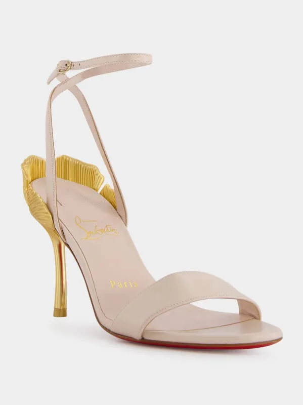 Ginko Girl 85 Leather Sandals made by Fashion Clinic