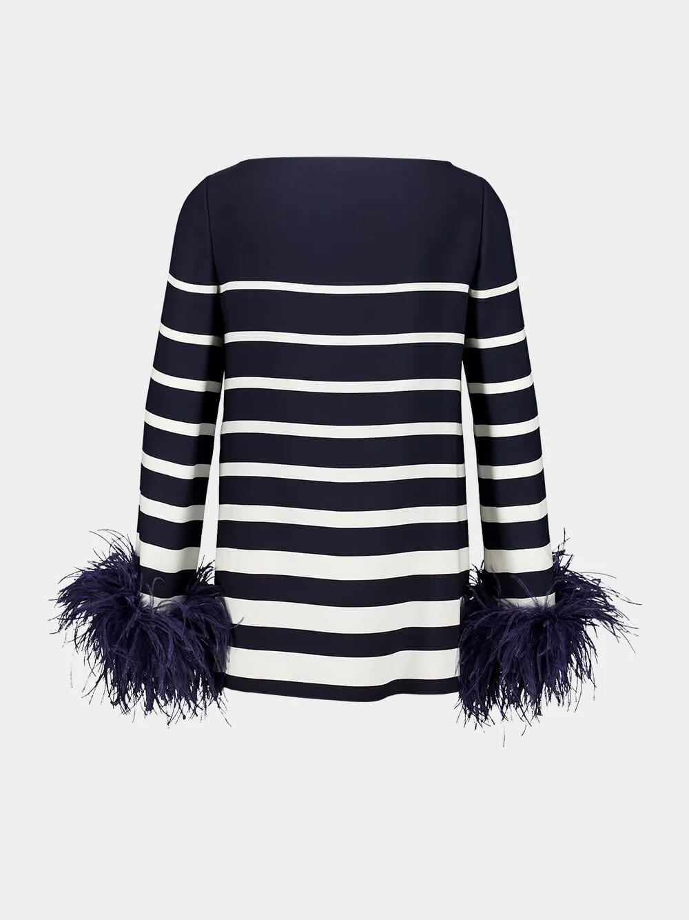 Striped Blouse with Feathers sold by Fashion Clinic product image thumbnail 2