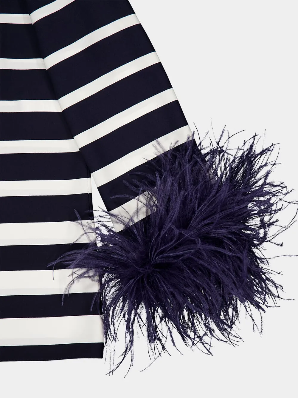 Striped Blouse with Feathers sold by Fashion Clinic product image thumbnail 4