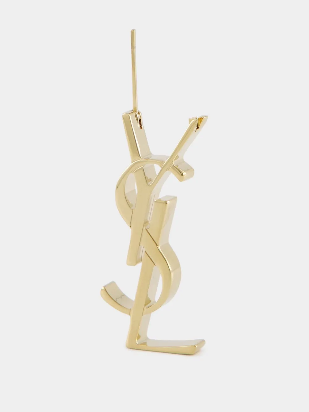 Monogram-Lettering Earring sold by Fashion Clinic product image thumbnail 3