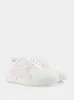 White One Stud Sneakers sold by Fashion Clinic