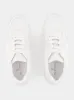 White One Stud Sneakers sold by Fashion Clinic