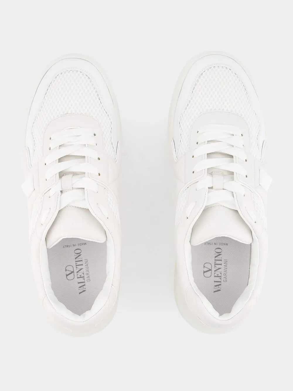 White One Stud Sneakers sold by Fashion Clinic product image thumbnail 4