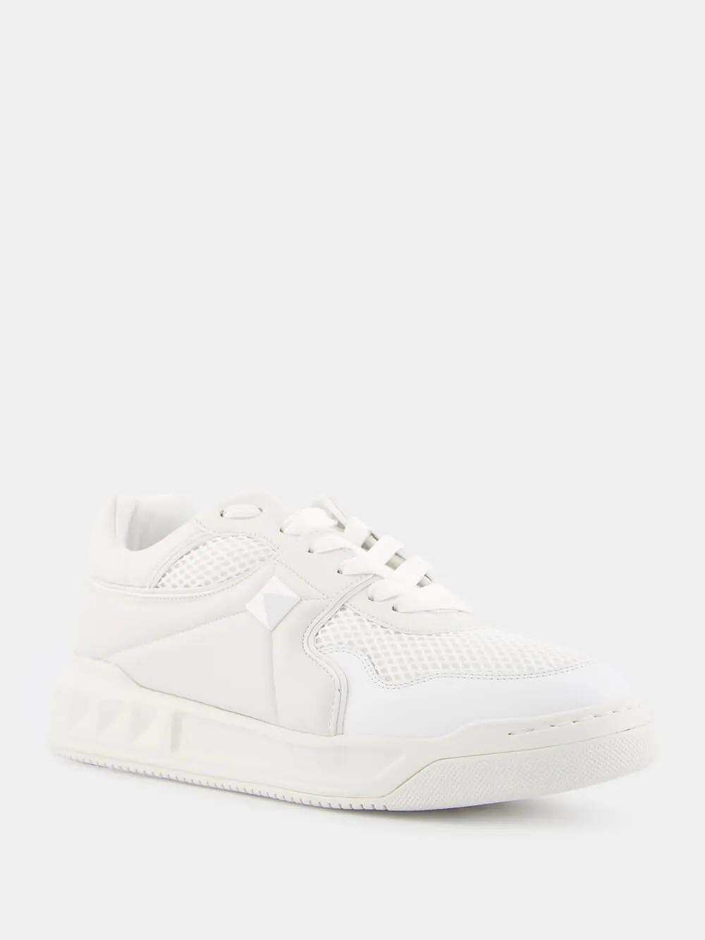 White One Stud Sneakers sold by Fashion Clinic product image thumbnail 2