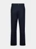 Navy Pleat-Detail Cotton Chinos sold by Fashion Clinic