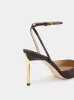 Espresso Python Glossy Slingback Pumps sold by Fashion Clinic