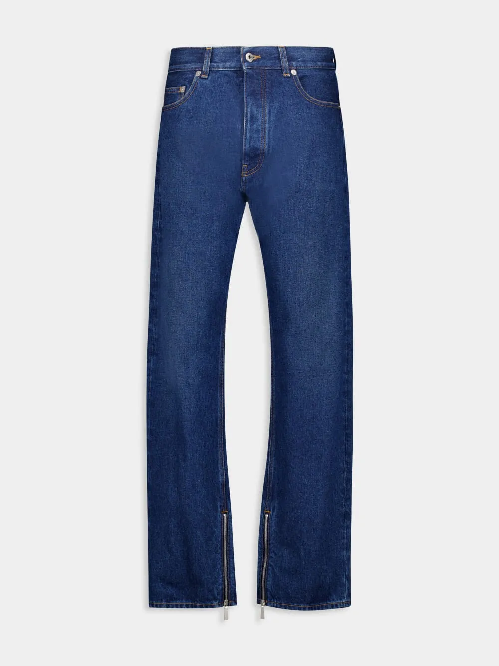 Arr Tab Zip Det Skate Wide-Leg Jeans sold by Fashion Clinic