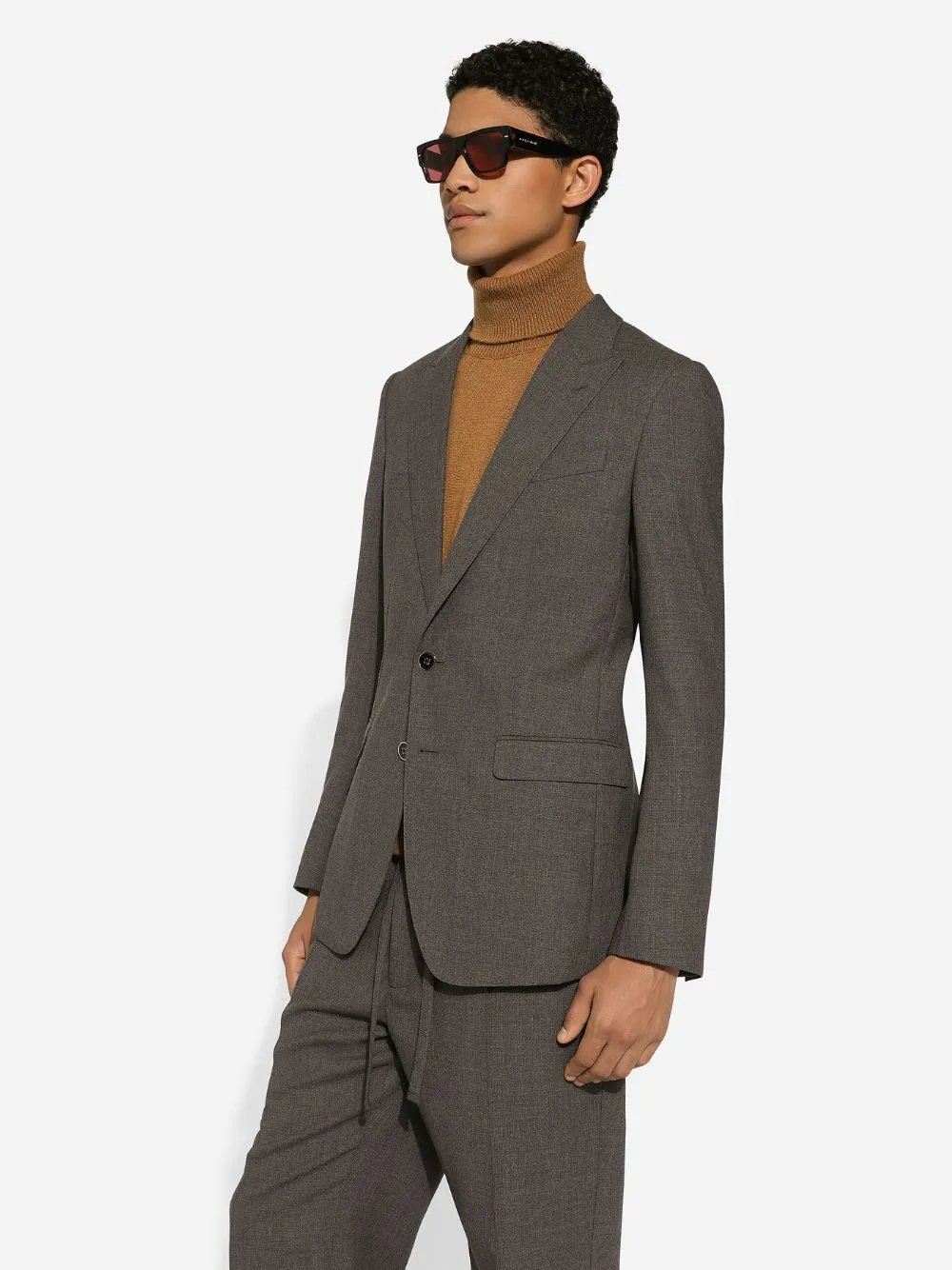 Single-Breasted Wool Jacket sold by Fashion Clinic product image thumbnail 2