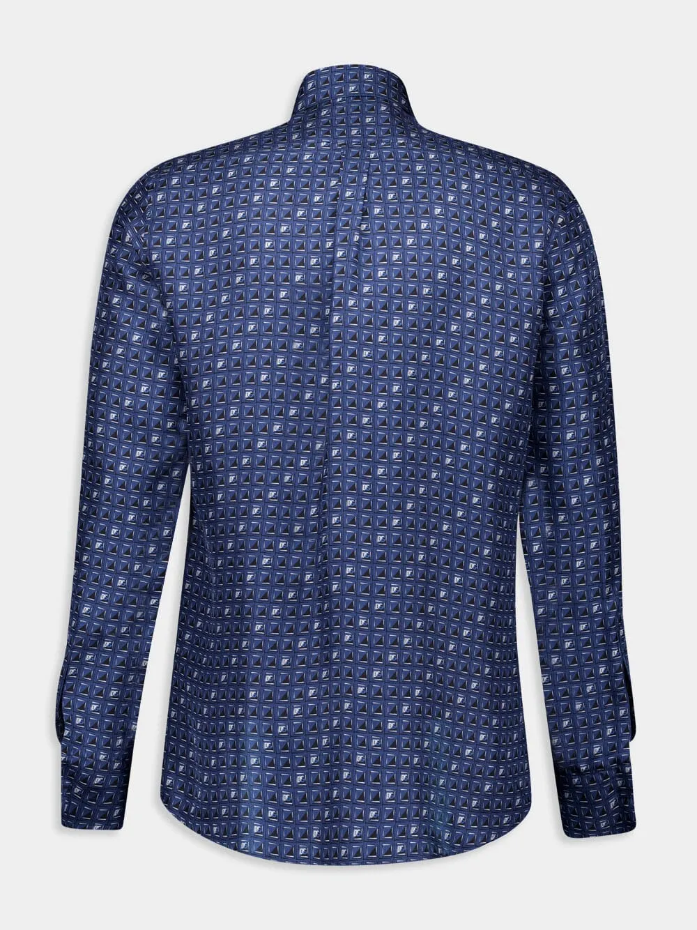Tie-Print Silk Twill Shirt sold by Fashion Clinic product image thumbnail 3