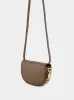 Brown Logo Charm Shoulder Bag sold by Fashion Clinic