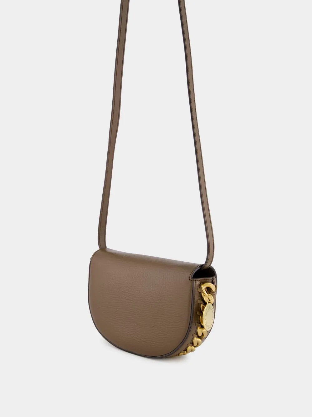Brown Logo Charm Shoulder Bag sold by Fashion Clinic product image thumbnail 5
