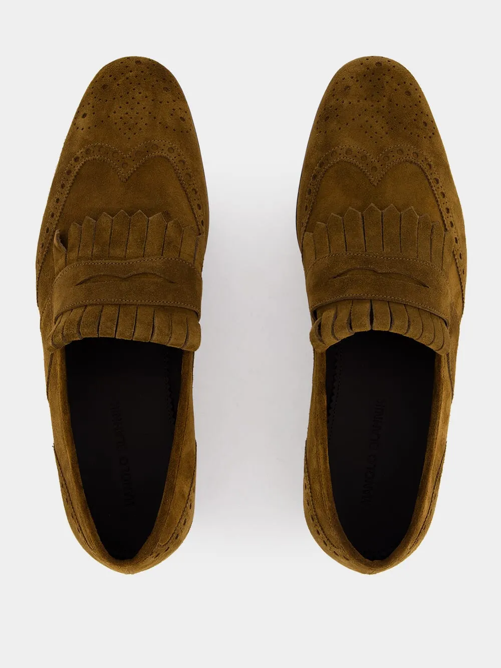 Brown Suede Kiltie Loafers sold by Fashion Clinic product image thumbnail 3