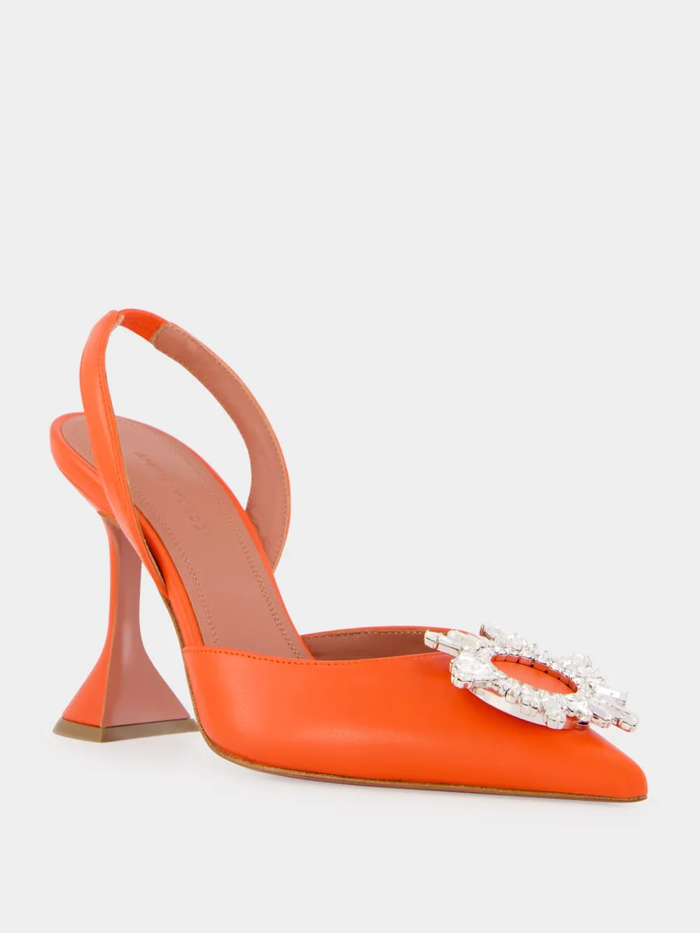 Tangerine Begum 95mm Nappa Slingback sold by Fashion Clinic product image thumbnail 2